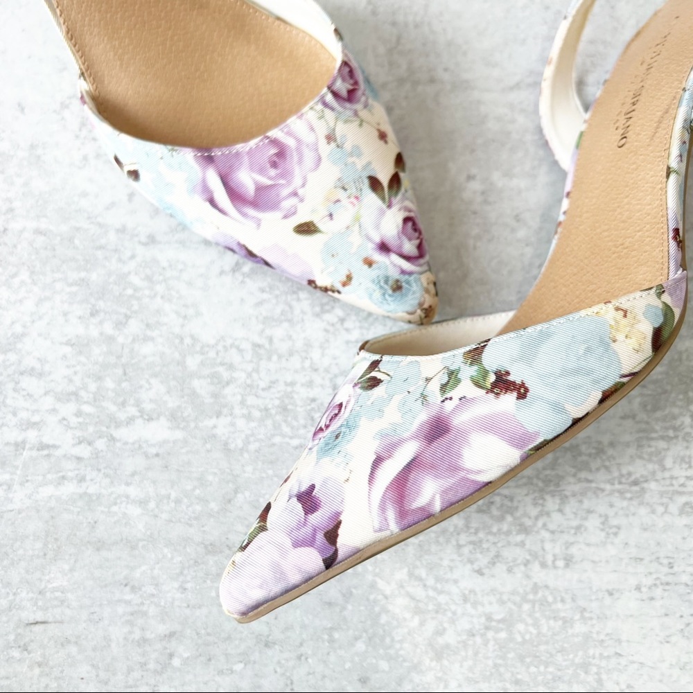 Christian Siriano for Payless • Floral Slingback • 9.5